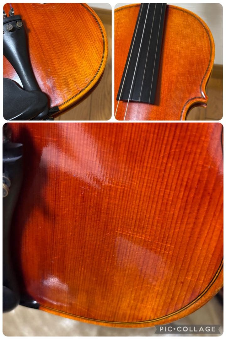 スズキ　バイオリン　No.520 4/4 1988年　弓　アルシェ