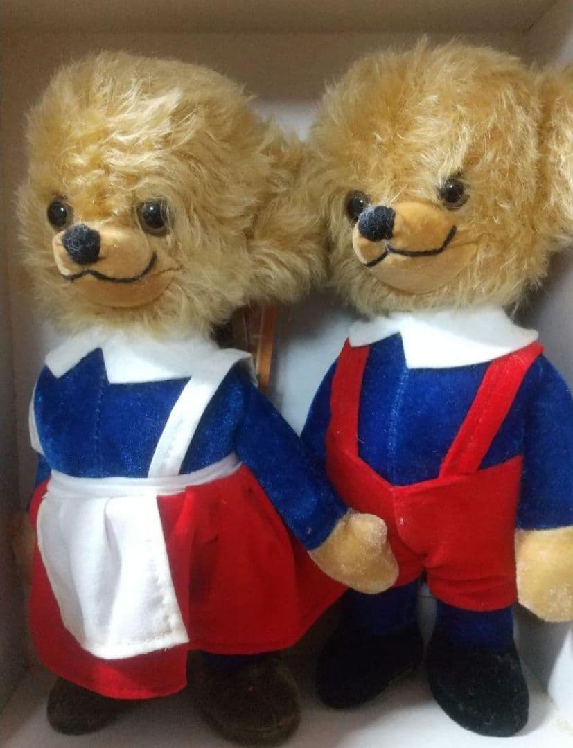 ぬいぐるみ MERRYTHOUGHT Mr. & Mrs. Twisty Cheeky