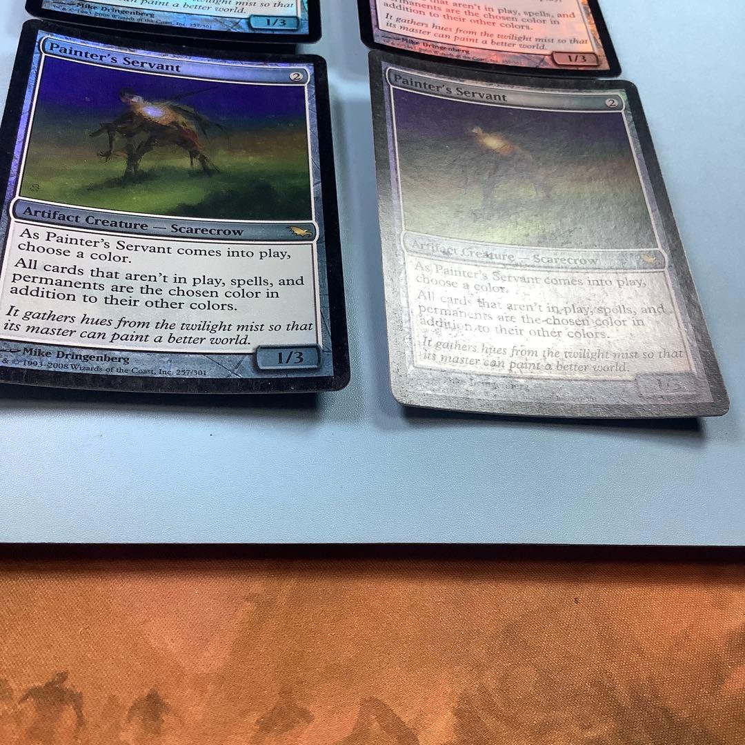 絵描きの召使い　SHM英語ffoil4枚セット