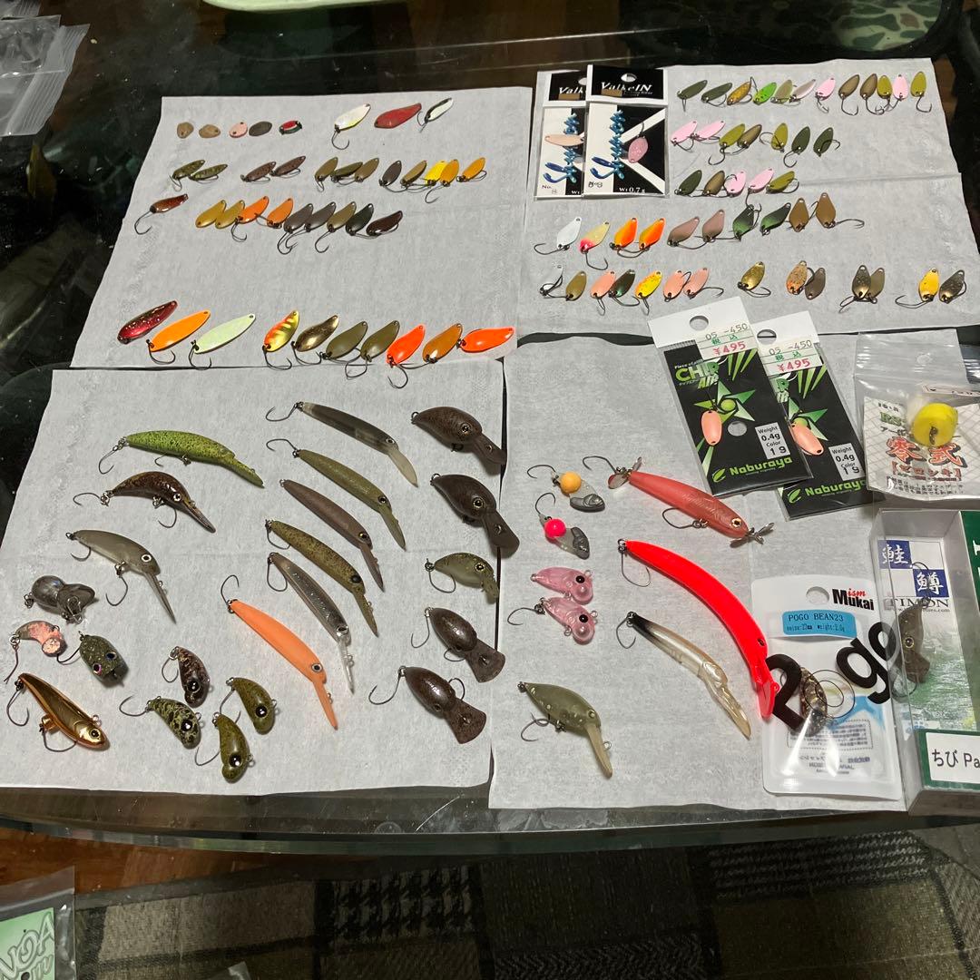 値下げok エリアトラウト　ルアー　セット