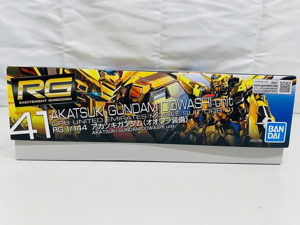 ◆BANDAI RG 1/144 アカツキガンダム オオワシ装備　09304