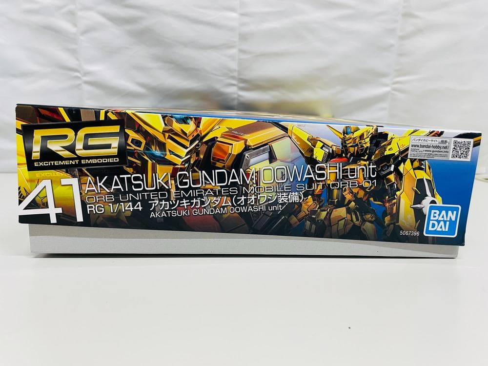 ◆BANDAI RG 1/144 アカツキガンダム オオワシ装備　09304