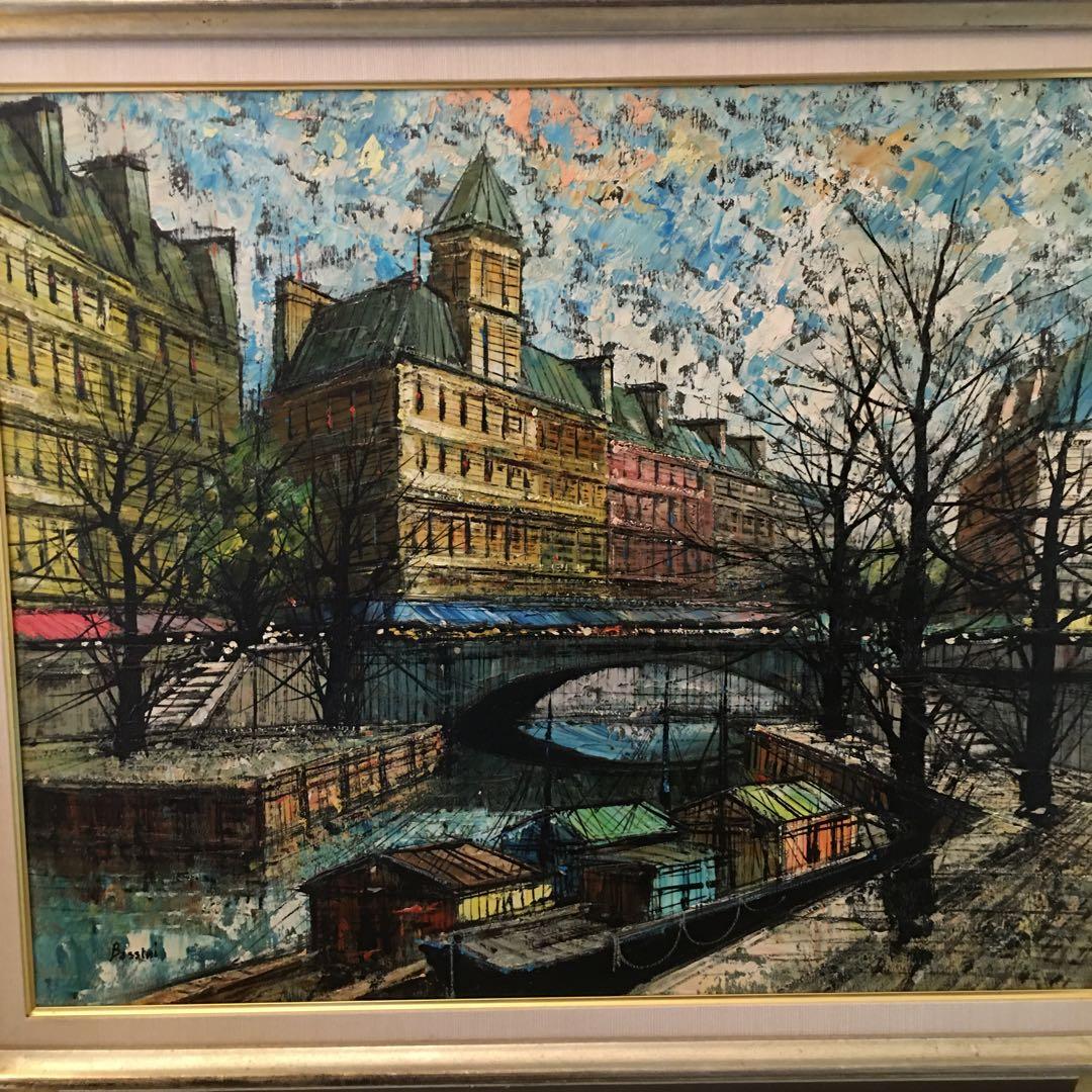 ヨーロッパ絵画油絵イタリア画家バツシーニ作品