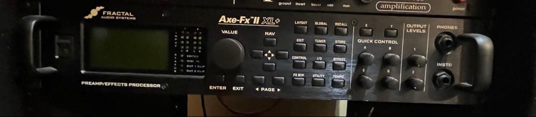 ギター FRACTAL AUDIO Axe-Fx2 XL+ MFC-101 mark3