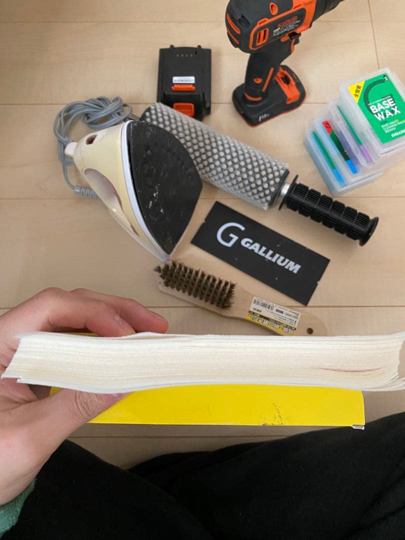 スノーボードメンテナンスキット