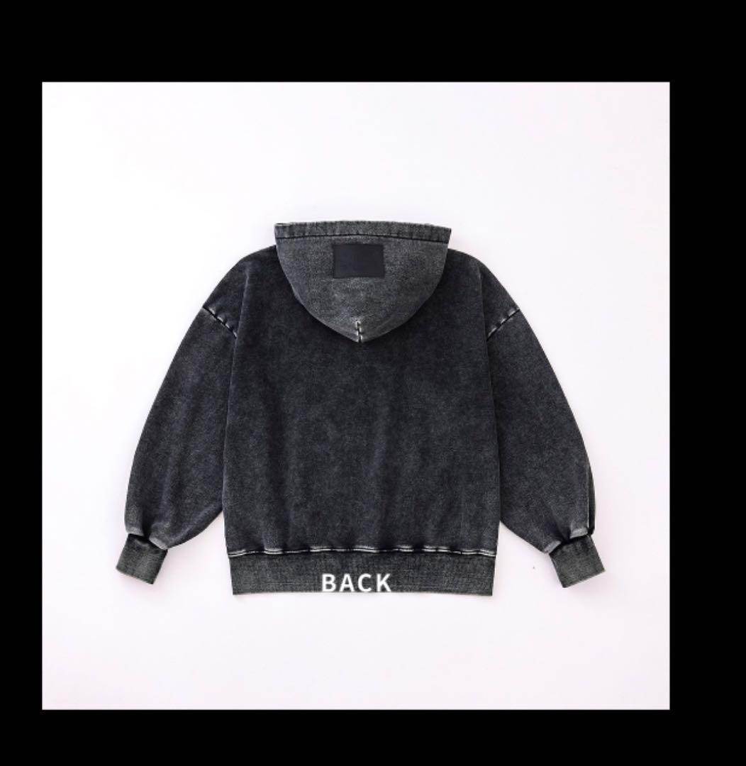 &TEAM ZIP-UP HOODIE ジップアップフーディー パーカー M