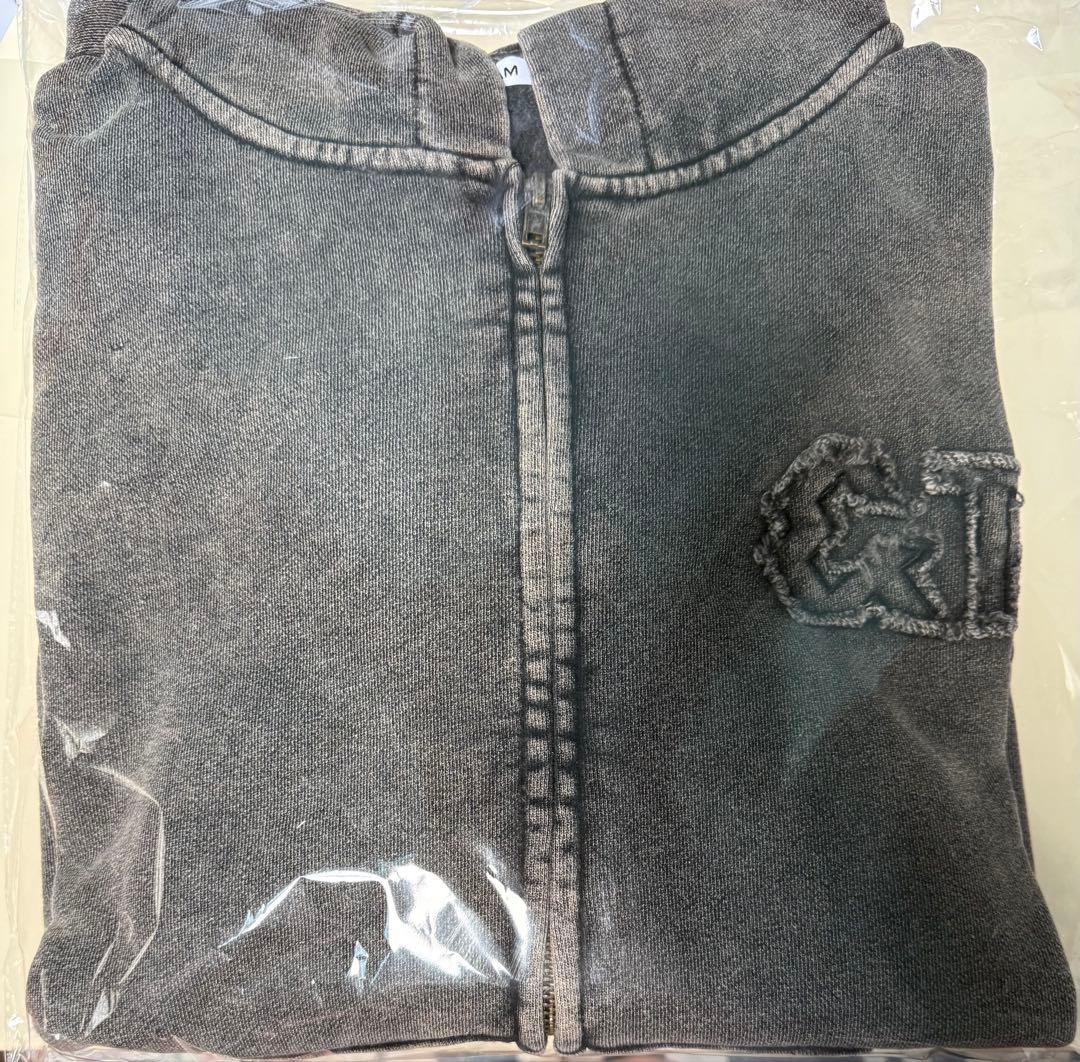 &TEAM ZIP-UP HOODIE ジップアップフーディー パーカー M