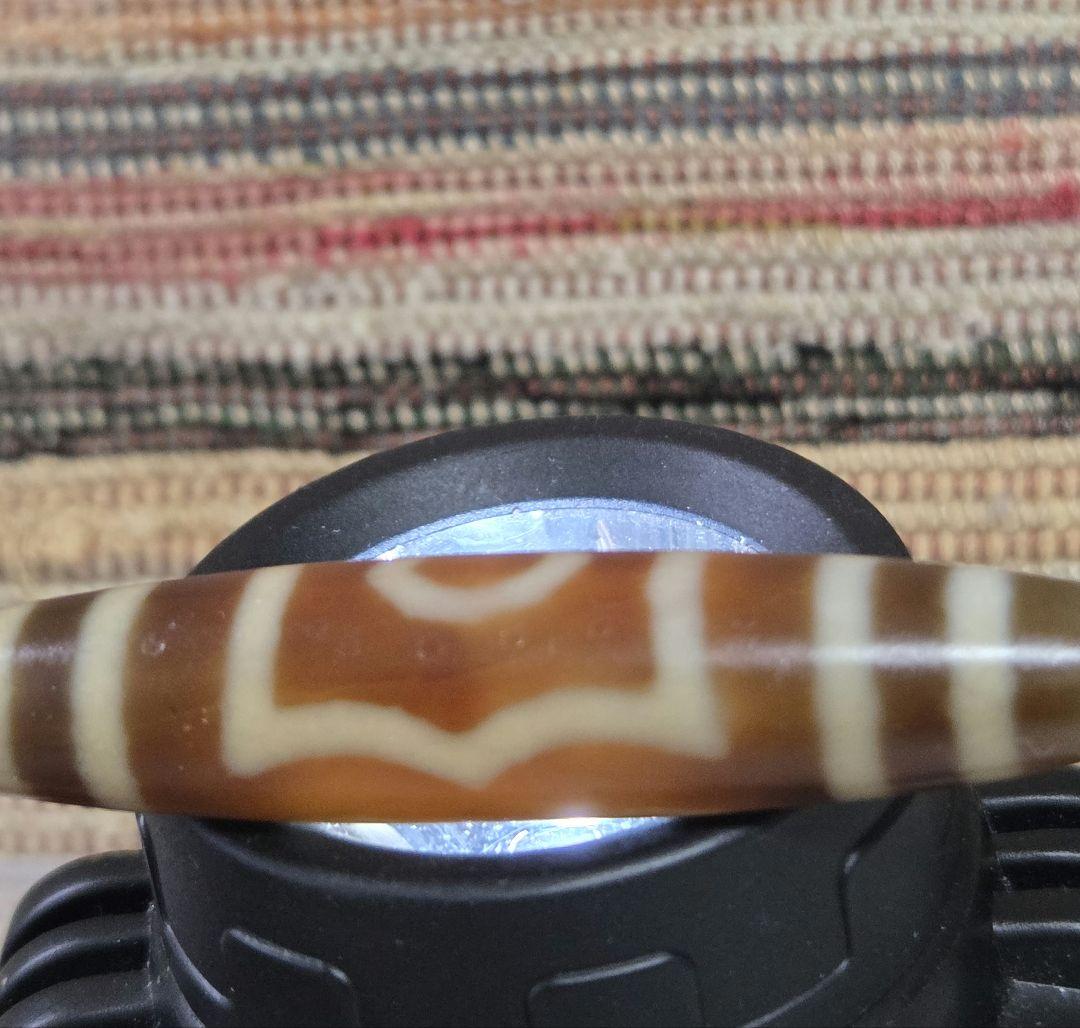 067　天珠　正統派　三眼天珠　dzibeads！