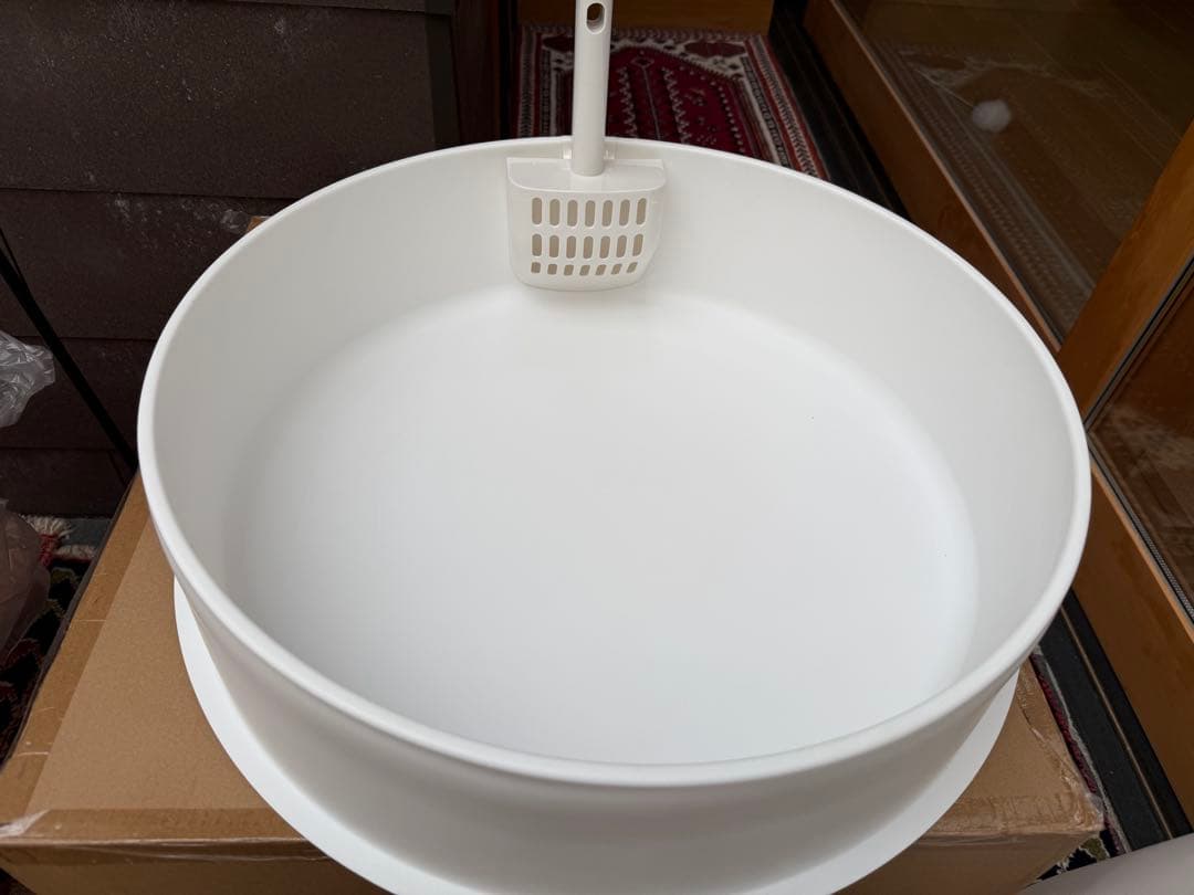 pidan ドーム型猫用トイレ ホワイト　使用期間1ヶ月未満！　②