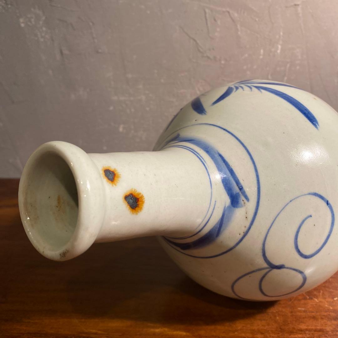 骨董品 染付 徳利 古伊万里 時代物 一輪挿し 酒器 花器 コレクション