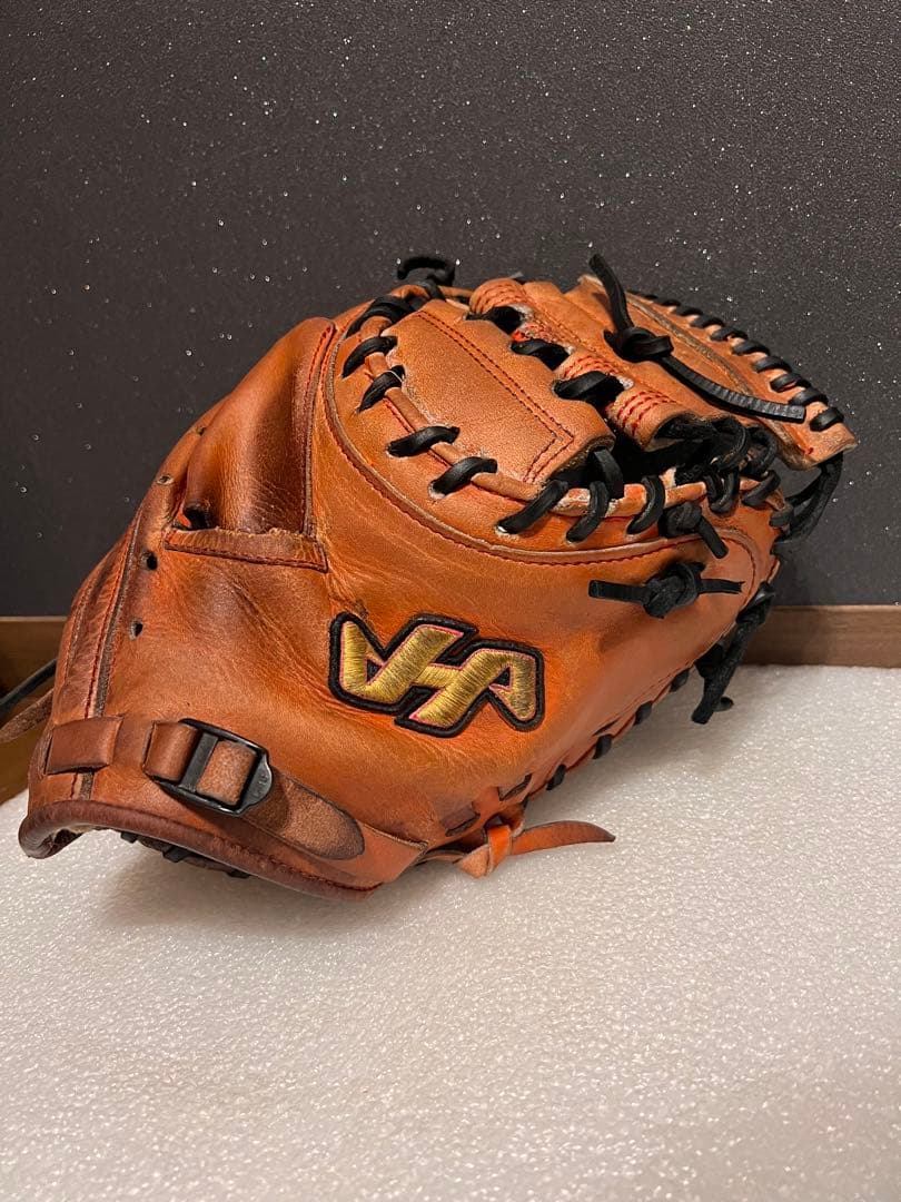 ★即戦力★ ハタケヤマ 一般硬式用 キャッチャーミット 人気 良型 状態◎