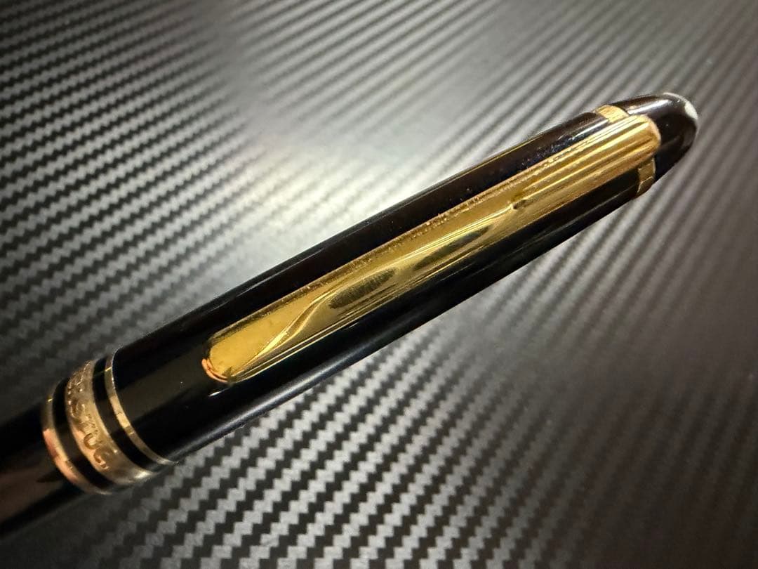 モンブラン マイスターシュテュック 144 ブラック 中白 M 中字 万年筆