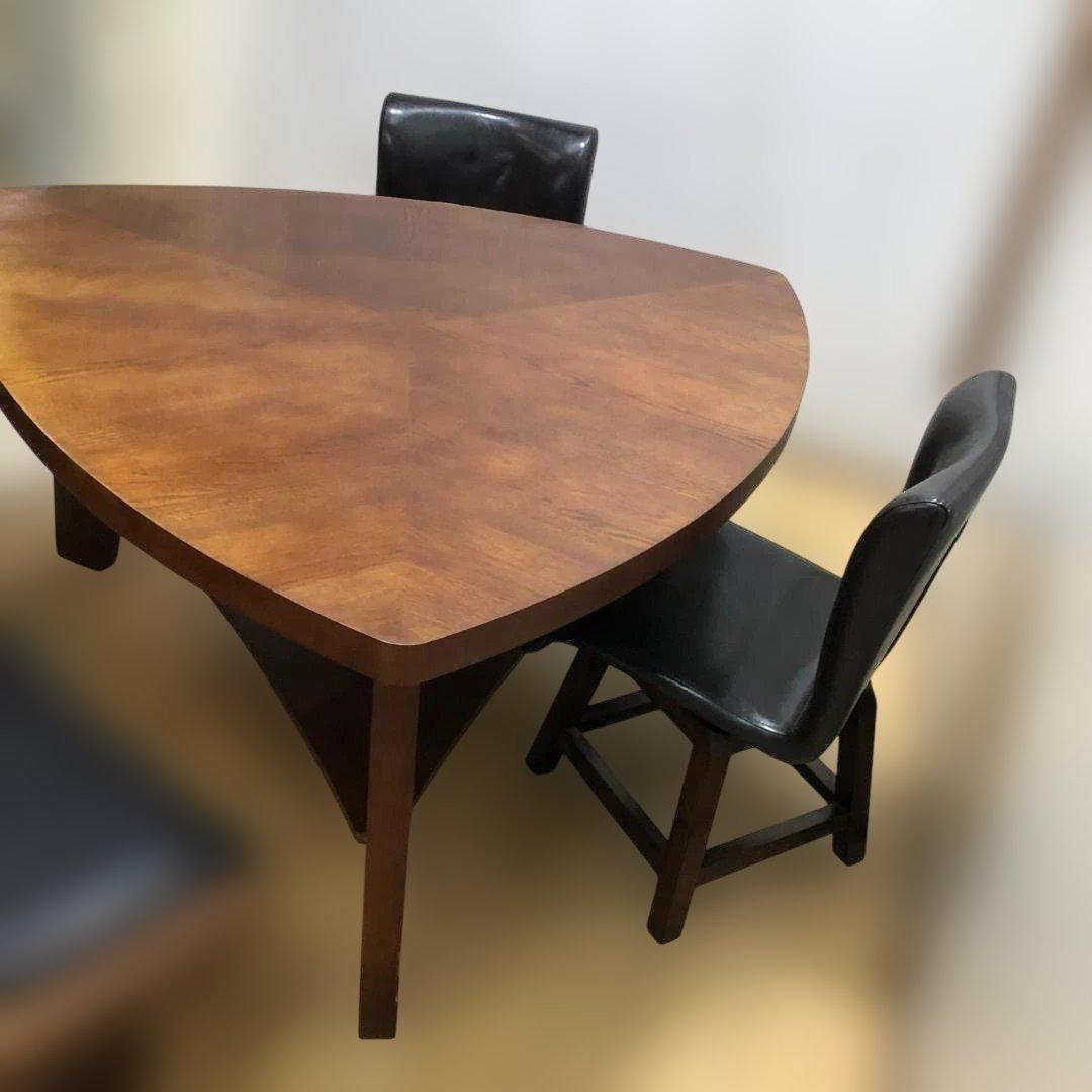 送料無料 ダイニングセット 木製テーブル 回転椅子2脚 ベンチセット250901