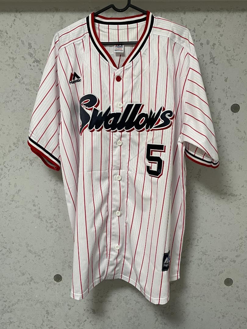 Swallows ユニフォーム Kawabata 5 X-LARGE　川端慎吾