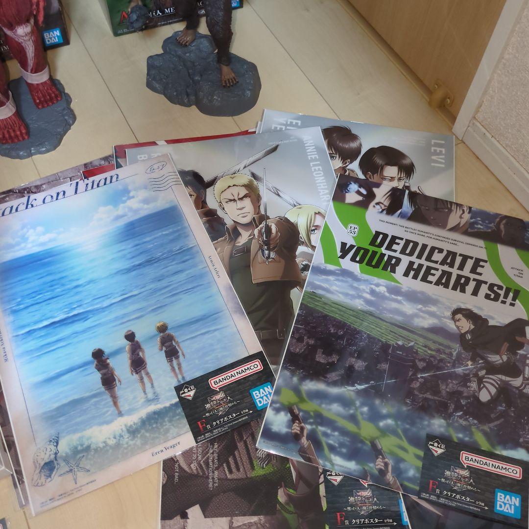 ジェームズ【美品】一番くじ進撃の巨人　ラストワン賞　A賞　D賞　F賞セット