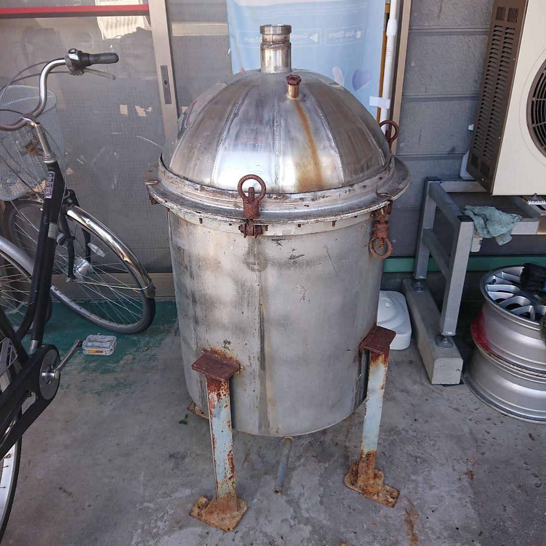 【中古品】・ビジネスチャンス到来・ハッカ・ステンレス製、スチール、鉄、蒸留器