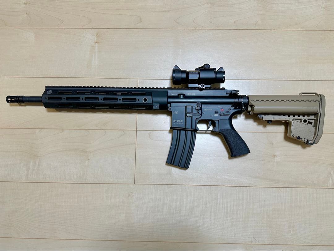 次世代電動ガンHK416D 内外部カスタム