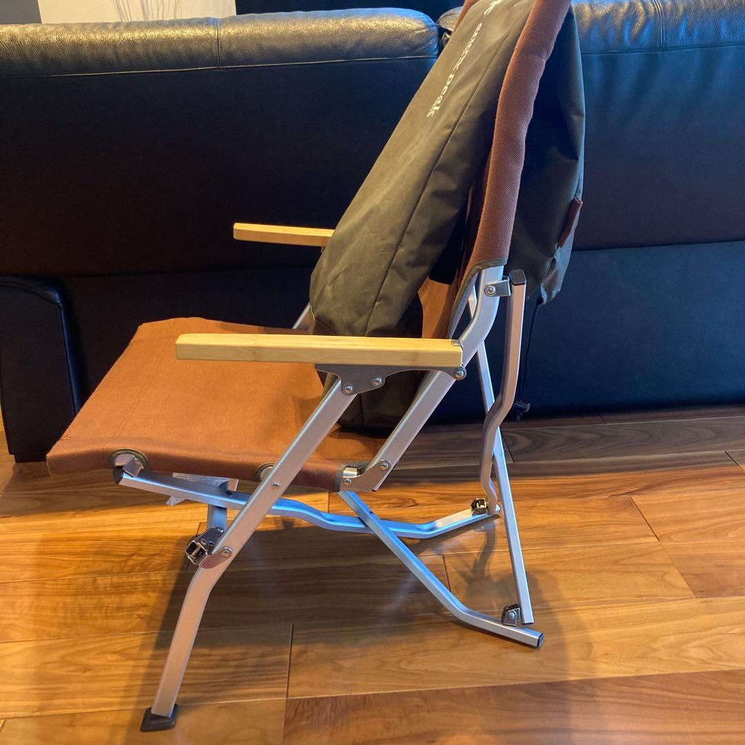 スノーピーク ローチェア30 ブラウン　美品