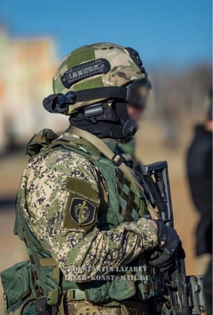 Optima ACU spectre SKWO FSB ロシア 実物腕章付き