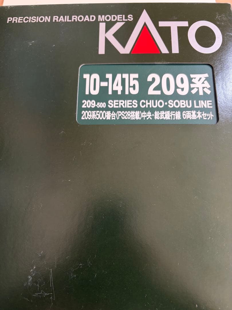 鉄道模型　Nゲージ　KATO 10-1415 209系500番台　中央•総武線