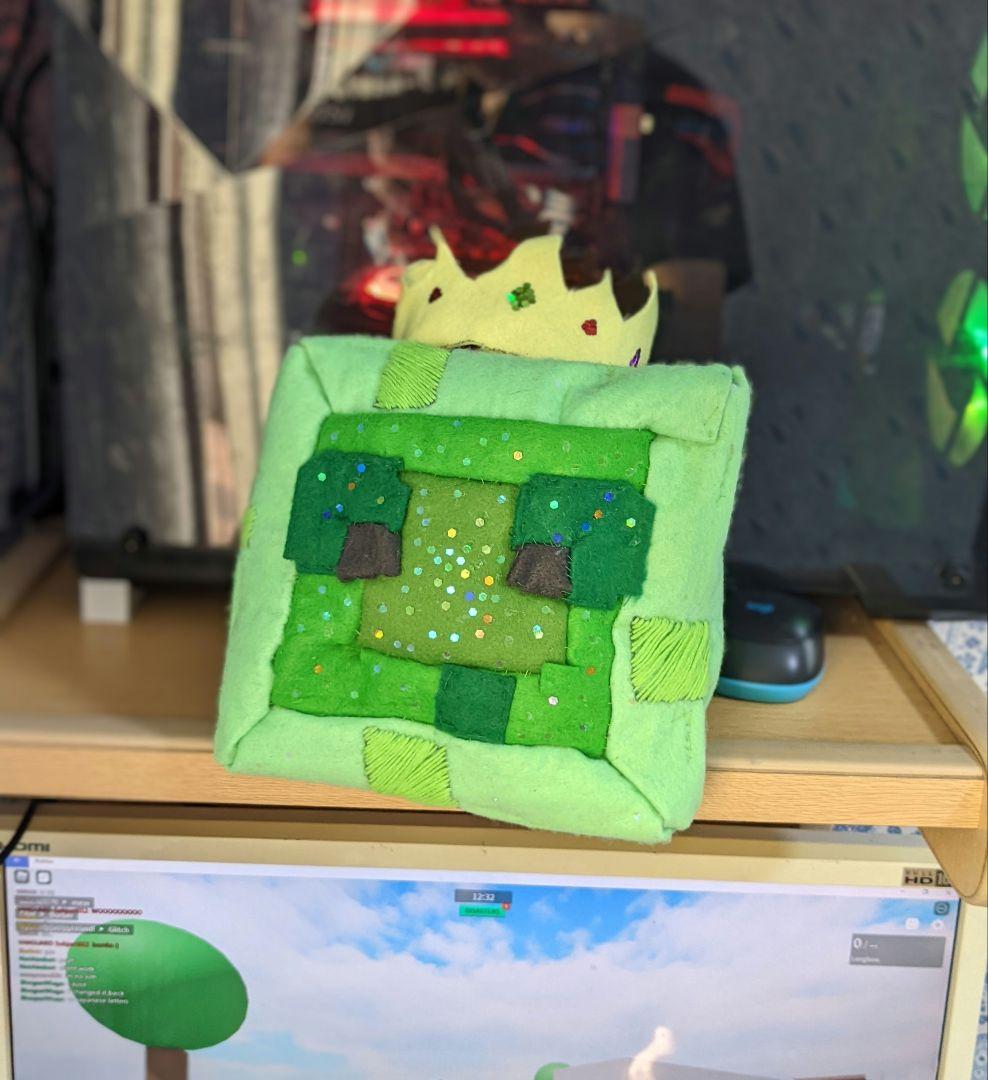 マイクラ　スライム　[ディスプレイ用]
