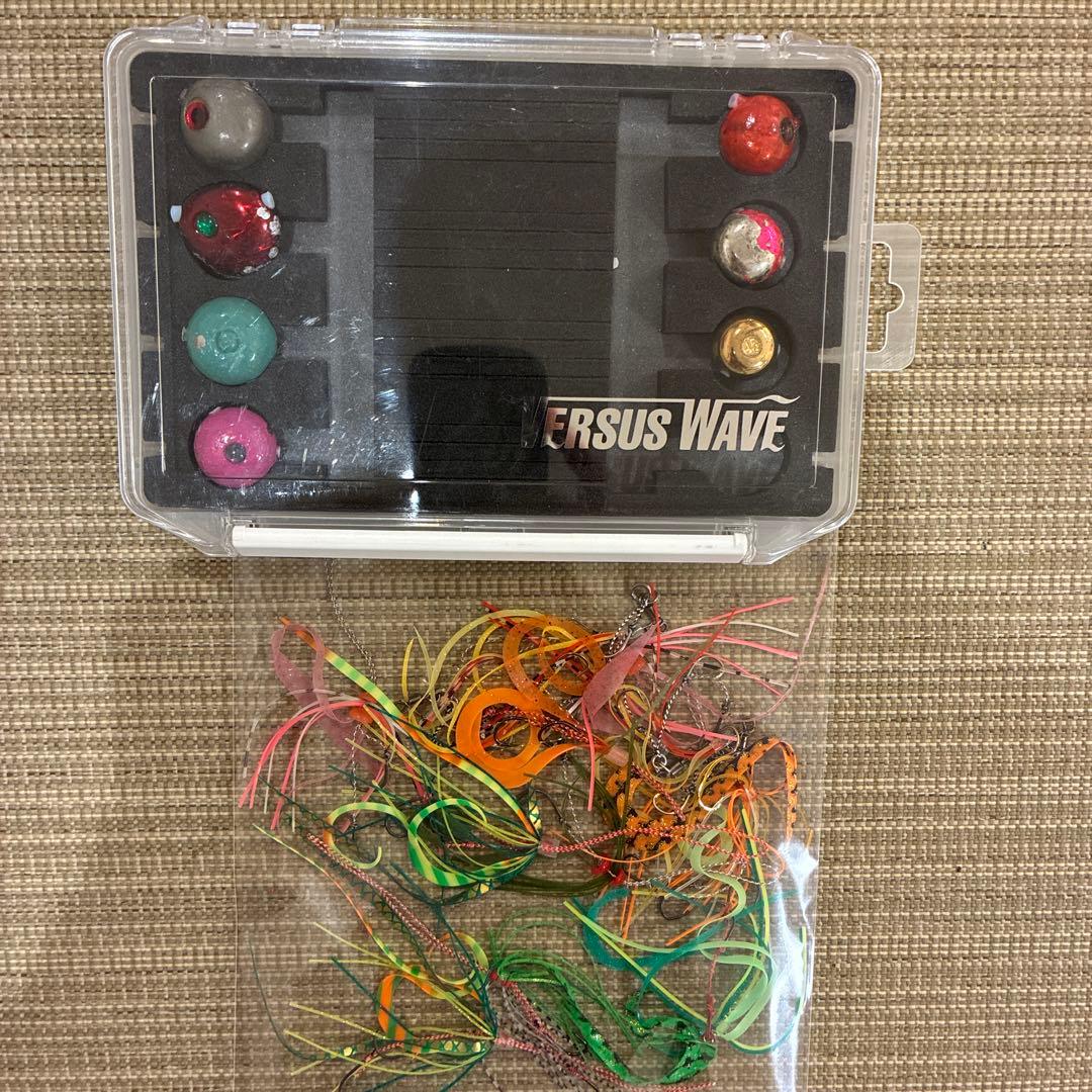 タイラバ タングステン TG フック セット ケース付き！