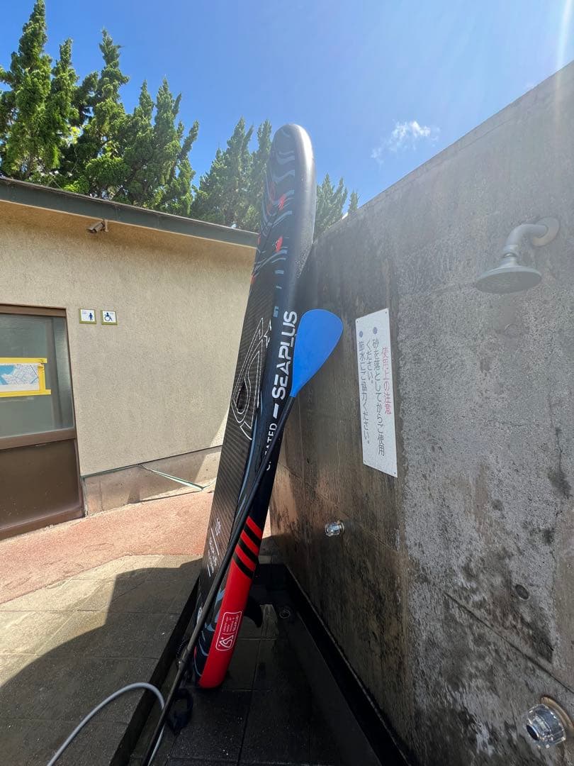 SEAPLUS スタンドアップパドルボードとパドルセット　SUP 送料込み！