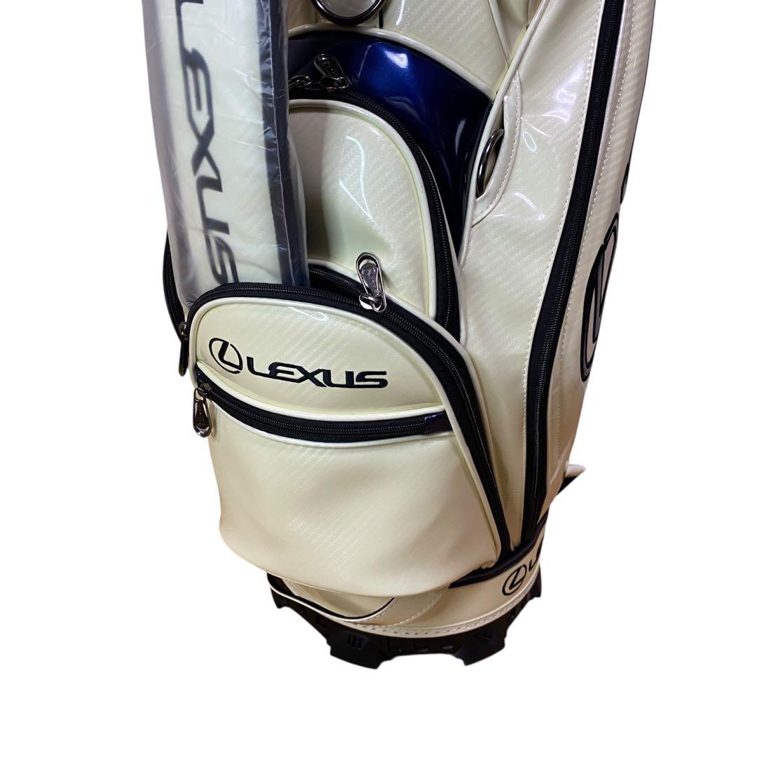 ≪未使用品≫ LEXUS(レクサス) ゴルフバッグ 9インチ6分割大容量