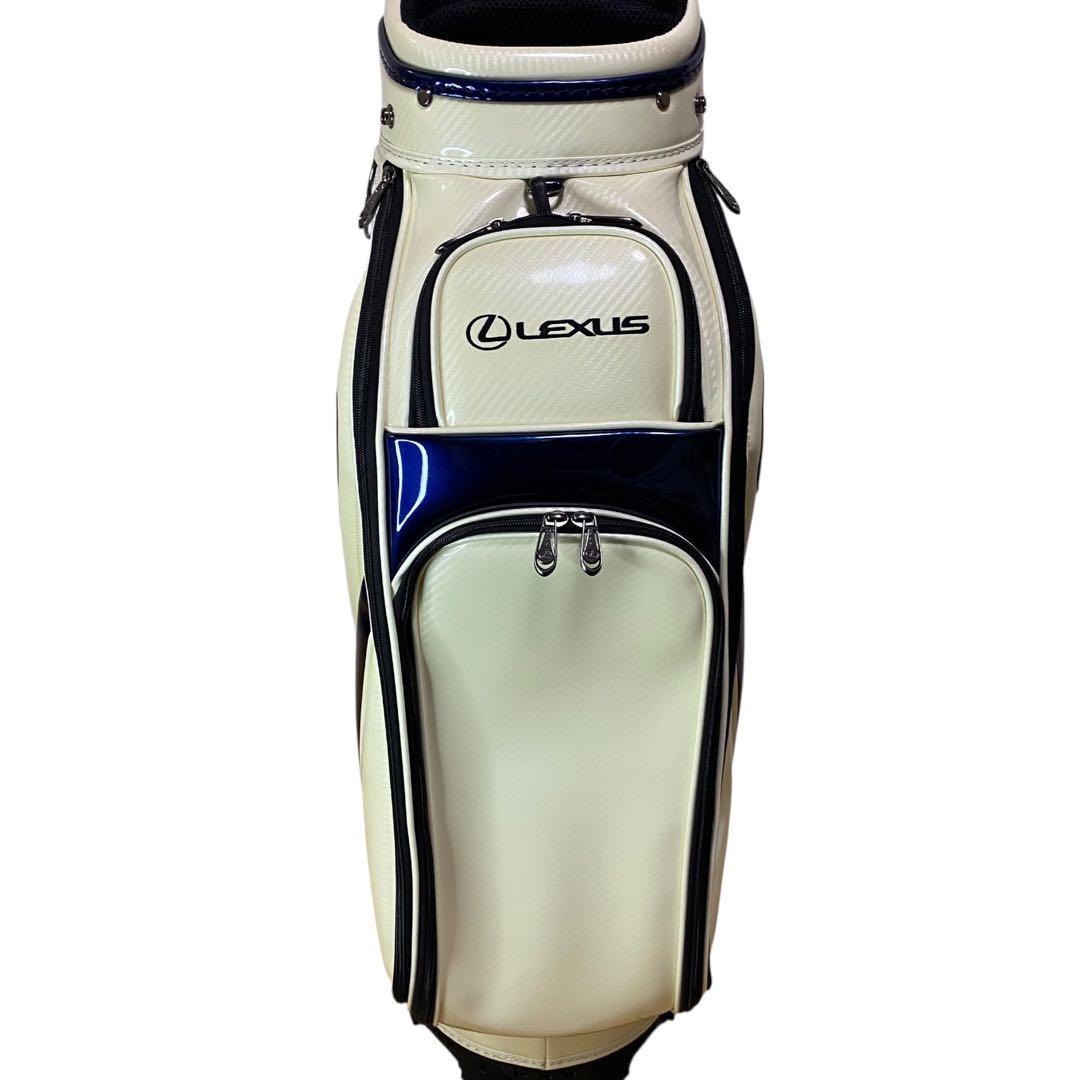 ≪未使用品≫ LEXUS(レクサス) ゴルフバッグ 9インチ6分割大容量