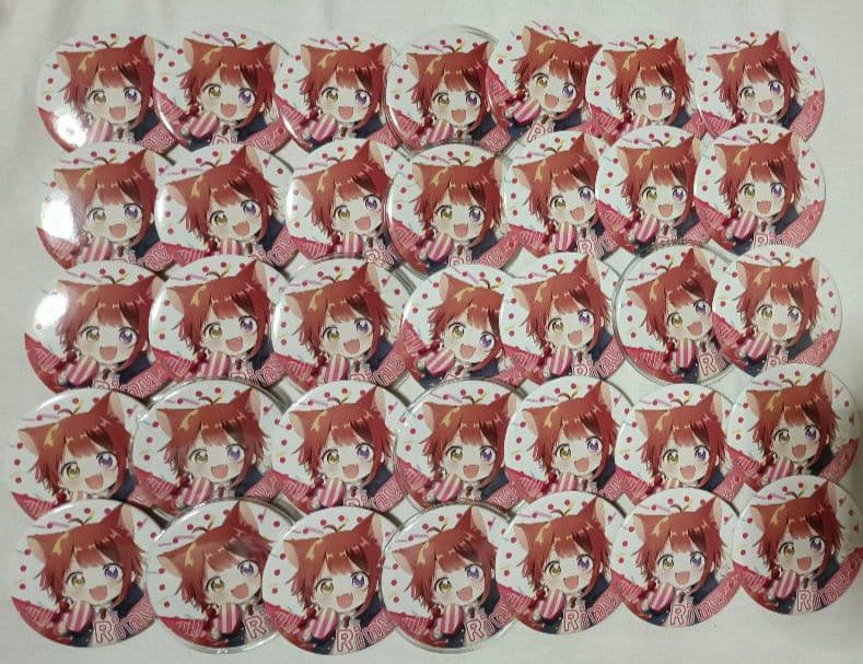 すとぷり　莉犬　缶バッチ　アリツア　デフォ