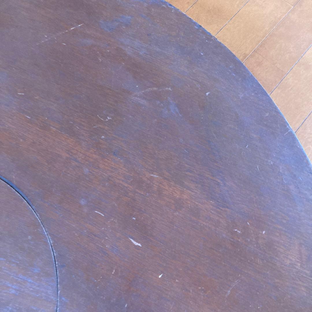 昭和 ちゃぶ台 丸 机 掘り 炬燵 七輪 卓袱台 レトロ ヴィンテージ