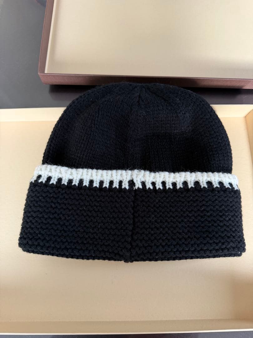 CCロゴ ブラック ニット帽