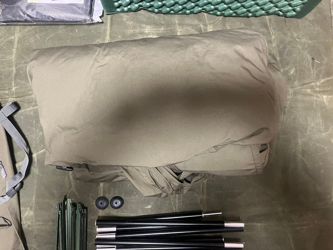 バンドック　ソロベースEX BDK-79EX 新品グランドシート付　カーキ