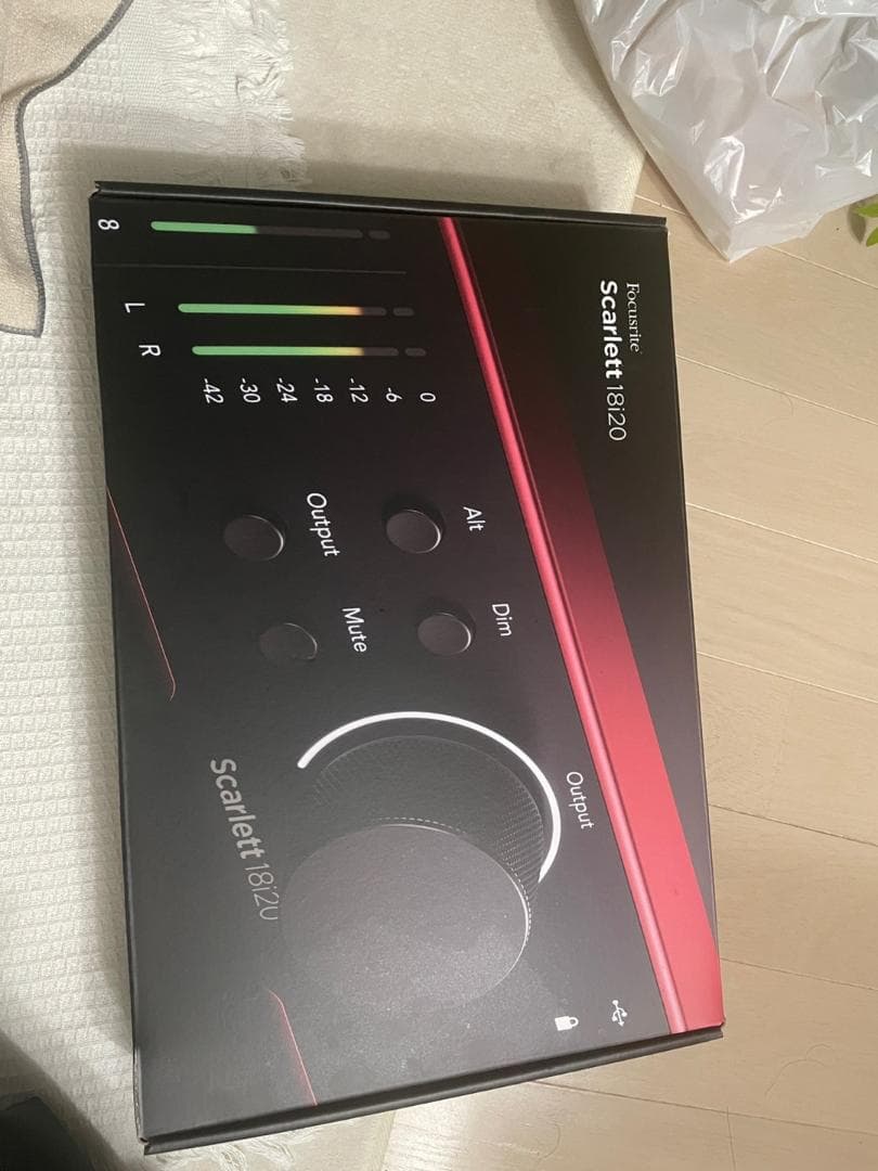 DTM・DAW Focusrite Scarlett 18i20 gen4