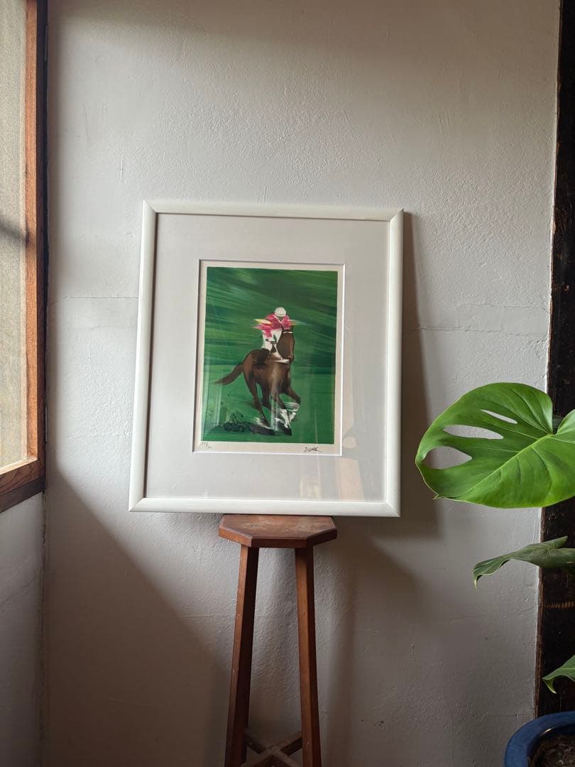 ザ・ロイヤルファミリー　ビクトール・スパン　ポロ　オーガロ　リトグラフ　箱付き