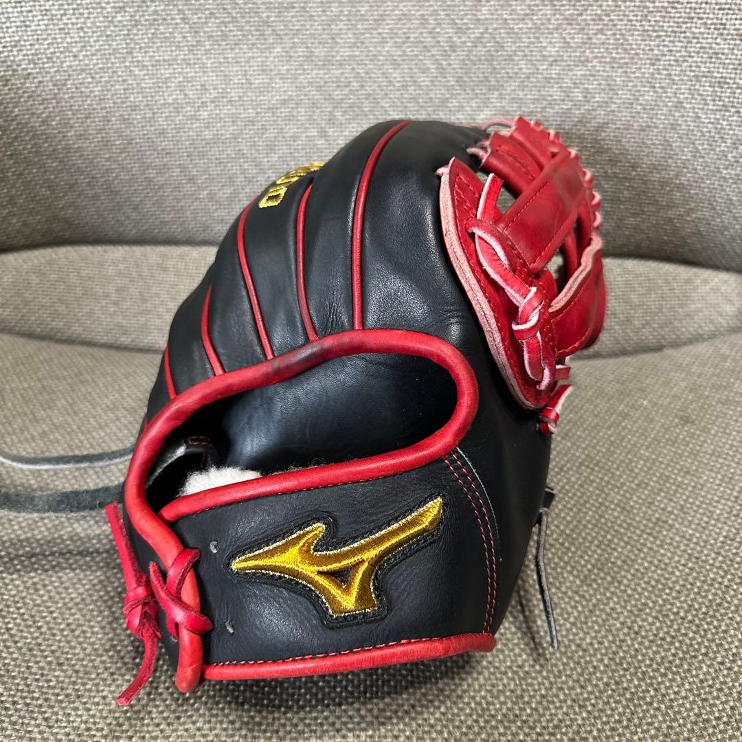 【中古】ミズノプロ 一般軟式用 内野グローブ A・ライリーモデル