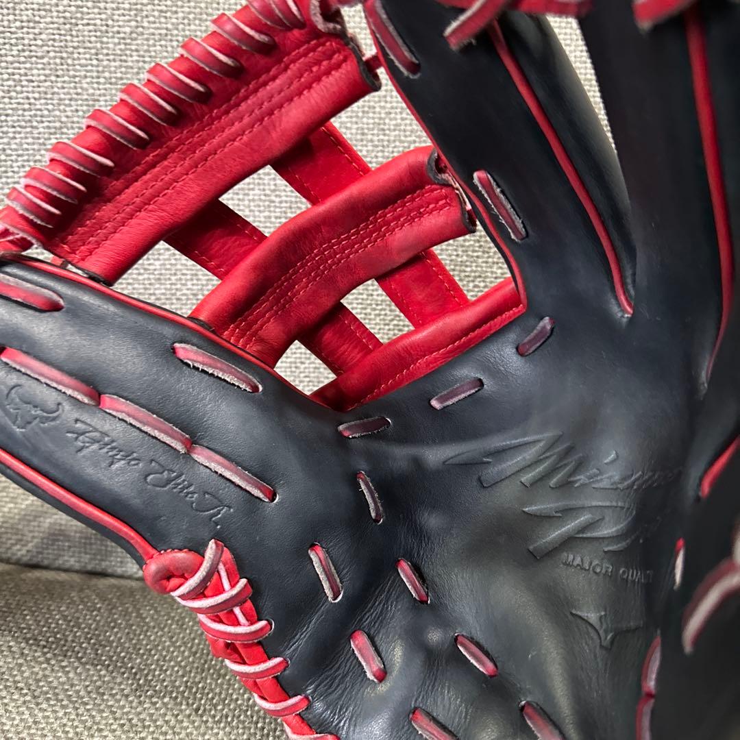 【中古】ミズノプロ 一般軟式用 内野グローブ A・ライリーモデル