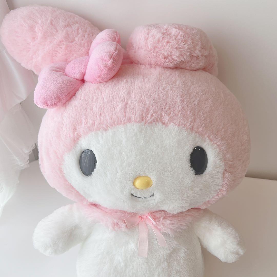 新品未使用美品 マイメロ♡ほわほわぬいぐるみ♡特大 BICサイズ 2L タグあり