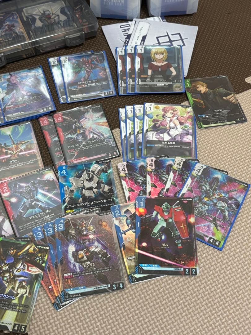 値下げ　ガンダムカードゲーム　まとめ売り　SEED フリーダム　ジャスティス