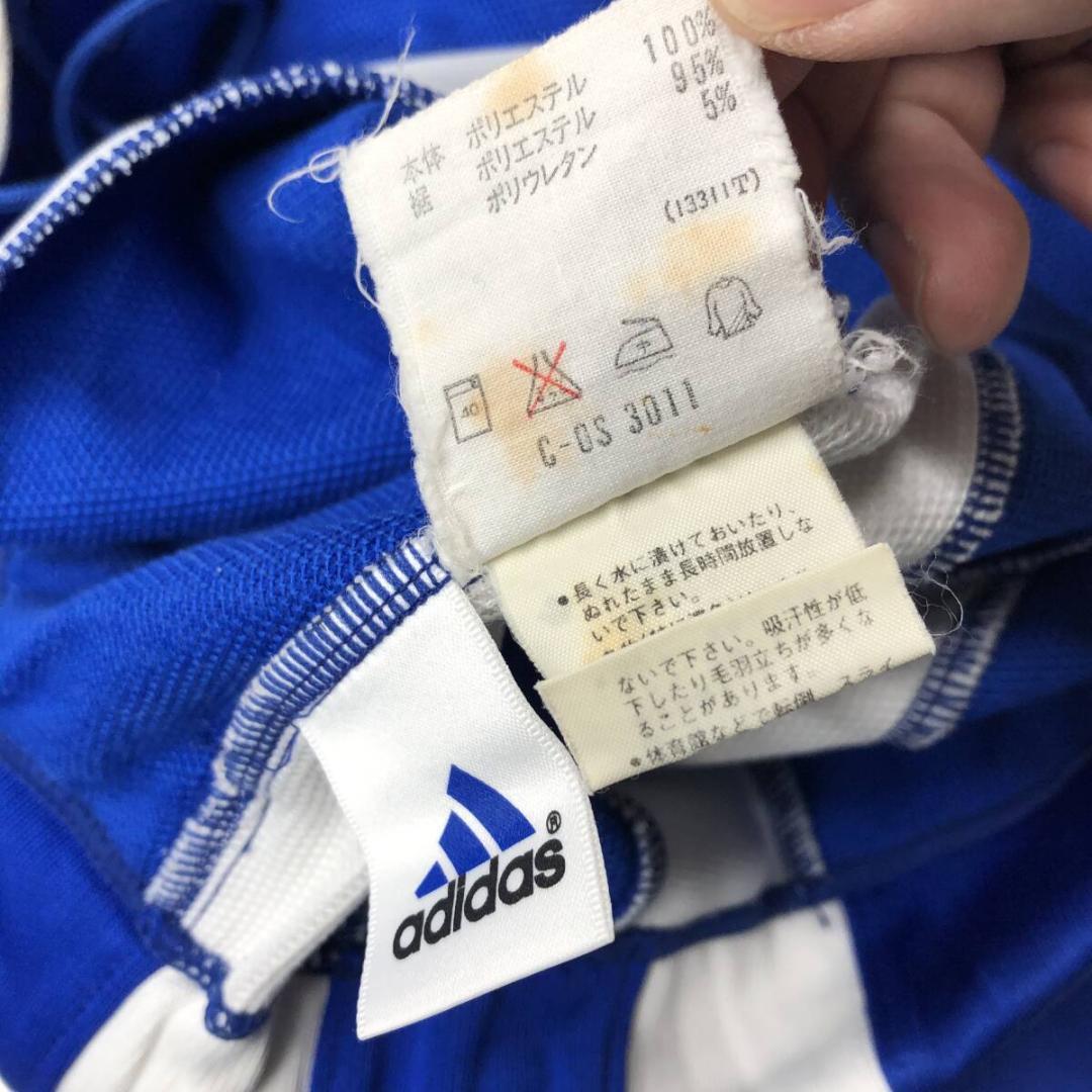 80s 90s デサントアディダス ジャージ セットアップ Lサイズ ブルー