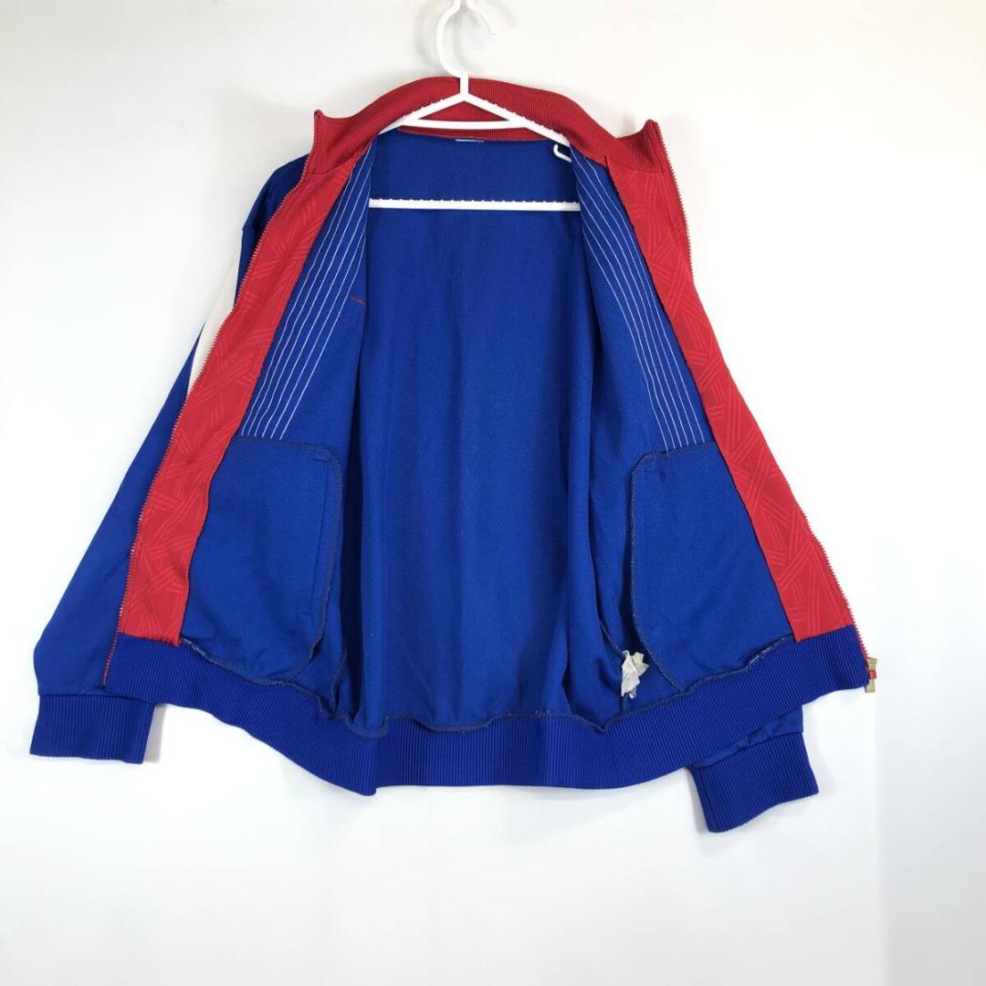 80s 90s デサントアディダス ジャージ セットアップ Lサイズ ブルー