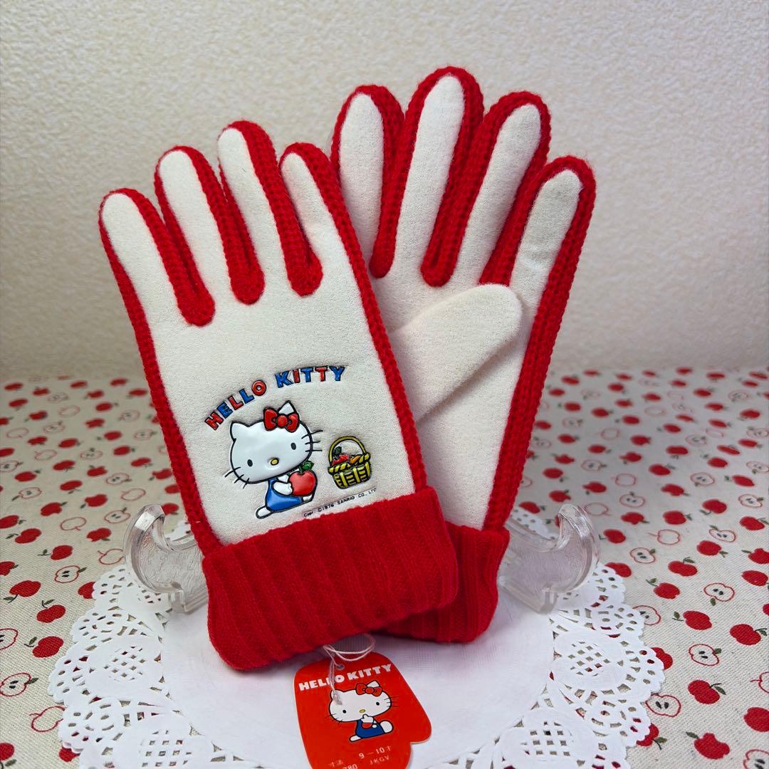 【超希少・1976年製】ハローキティ ヴィンテージ手袋＆パースペッツ 豪華4点