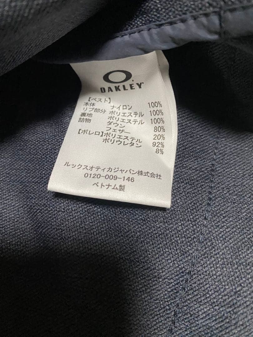 【美品】オークリー 3WAY ダウンベスト＆ボレロ セットアップ ゴルフ M