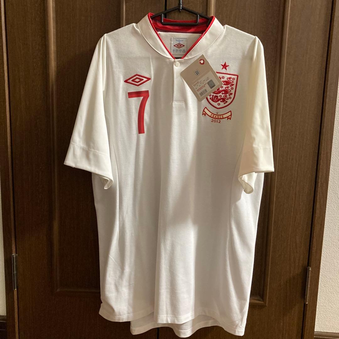 新品！イングランド代表　2012年　ベッカム　ユニフォーム