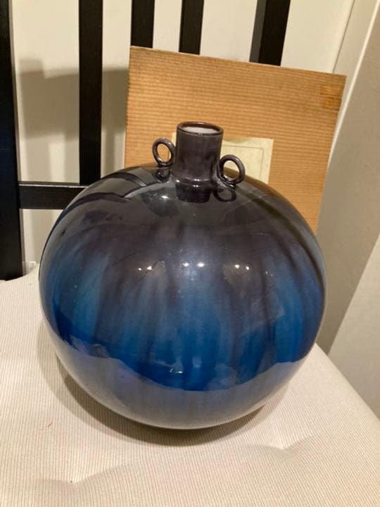 極美品　新品未使用　久谷焼き　瓶　花瓶