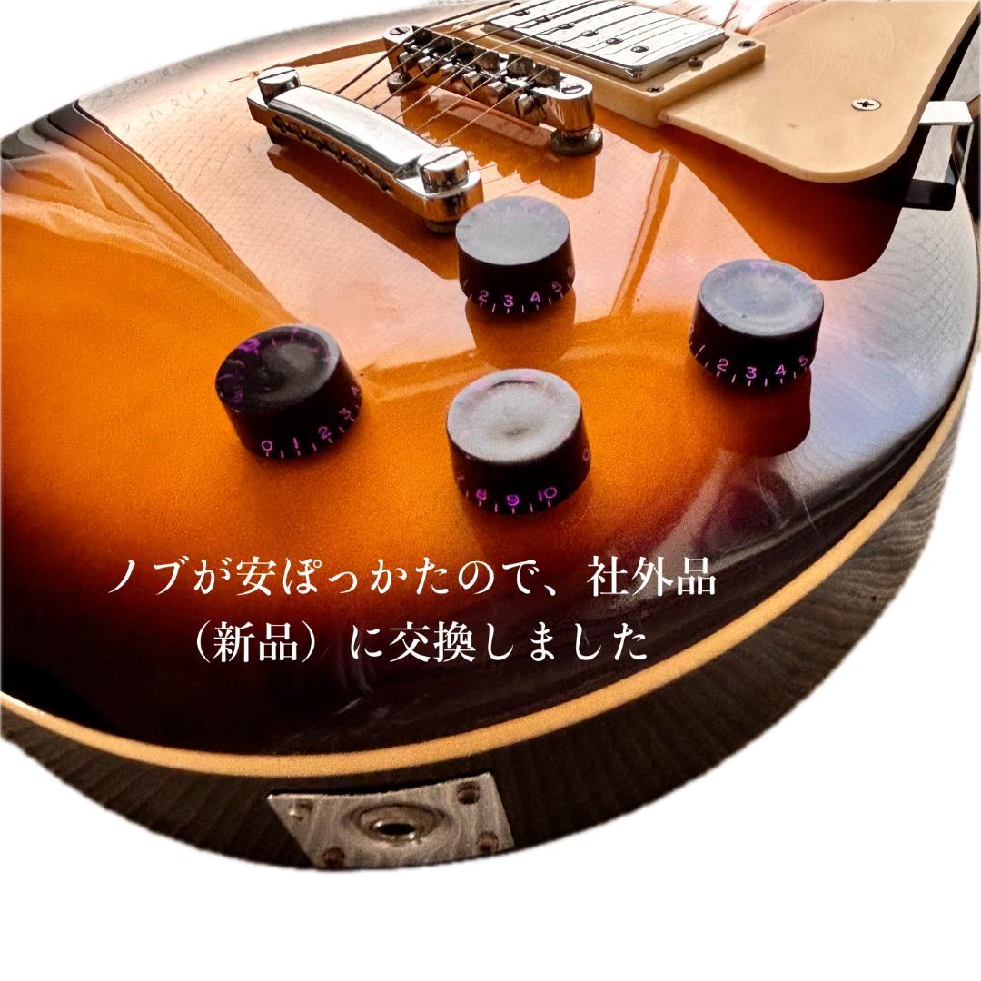 Maison レスポールタイプ　エレキギター　弦新品、送料込み