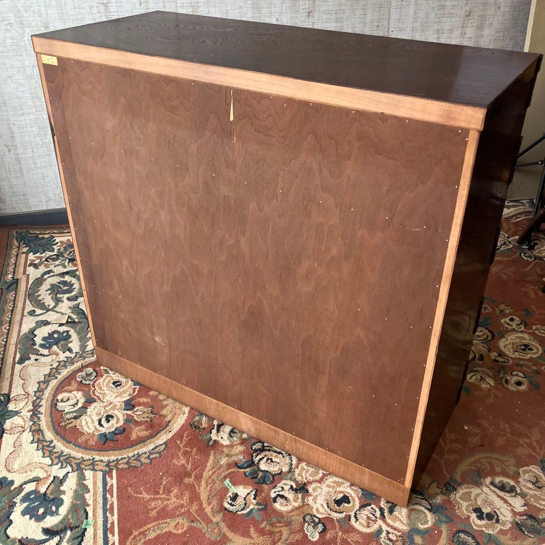 昭和レトロ 古家具 仙台箪笥 4段5杯 引き出し箪笥 和箪笥 ビンテージ古道具
