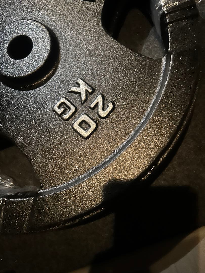 iROTEC 20kg ダンベルプレート　①