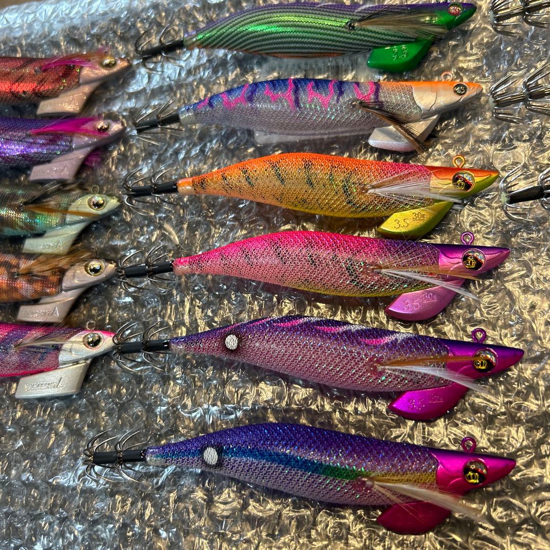 ティップラン用　エギ１４本。３.５号。