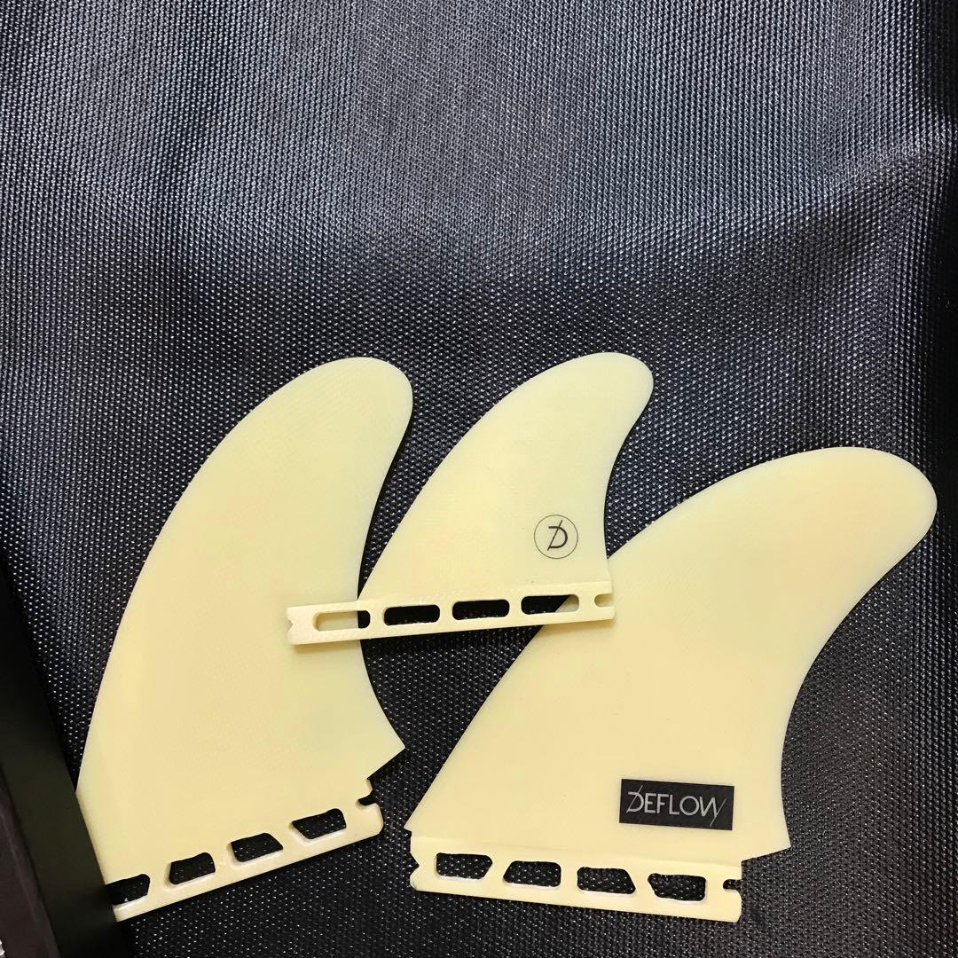 DEFLOW TWIN +1 サーフボードフィン　定価2万1800円￼はこなし